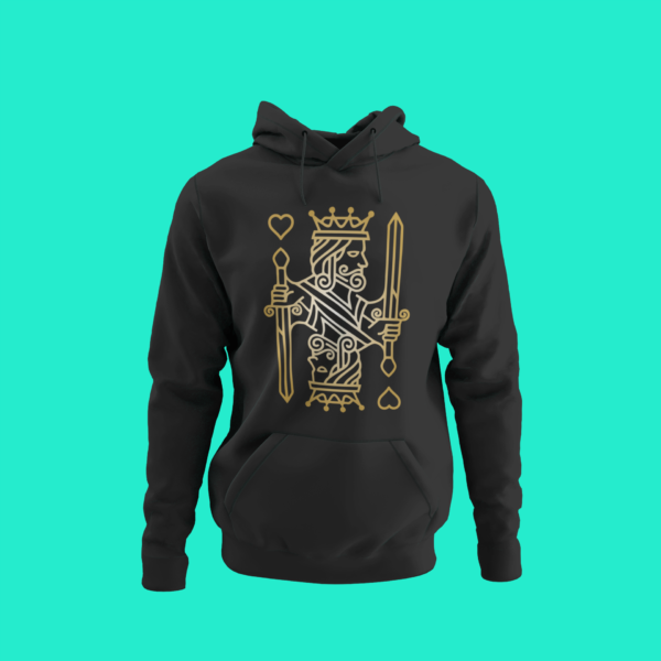 King & Queen of hearts (Couple 2 hoodies) - Image 2