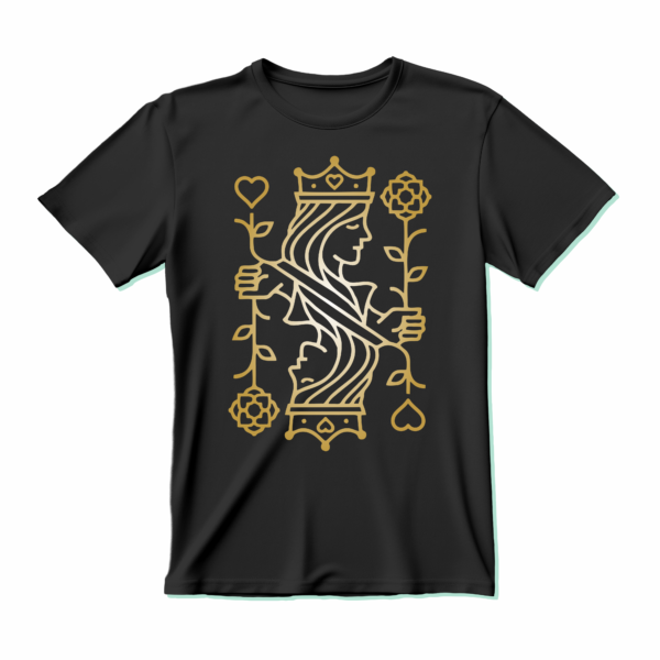 King & Queen of hearts (Couple 2 t-shirts) - Image 4